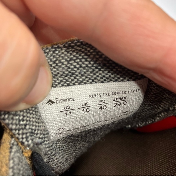 Emerica The Romero Laced casual shoes size 11 - Picture 7 of 12